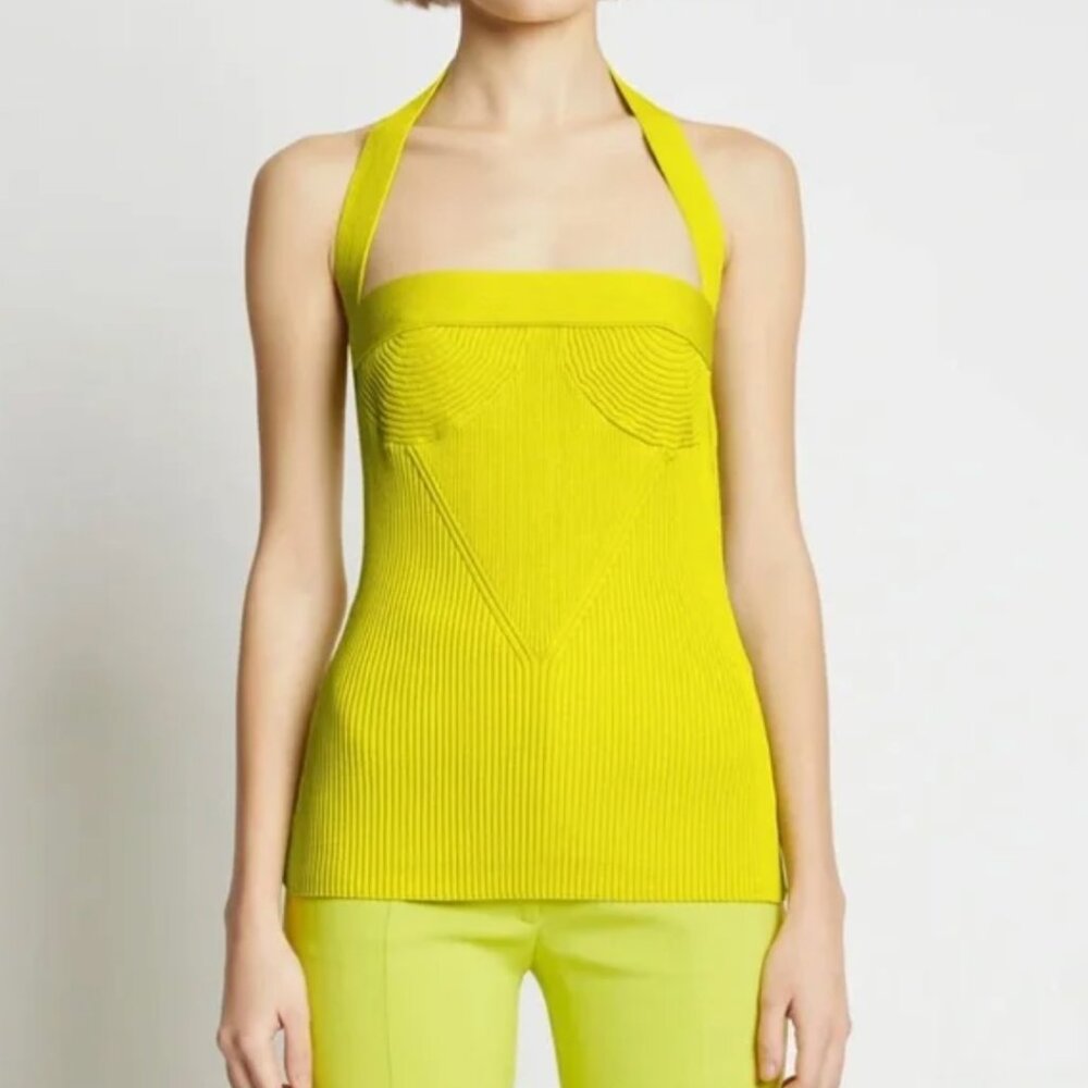 NWT Proenza Schouler viscose knit halter top